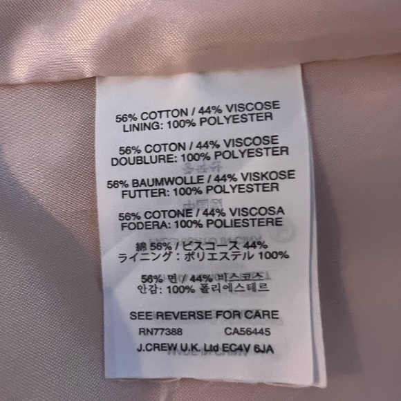 Stunning “J.Crew” Lt. Pink Dress - Picture 14 of 15